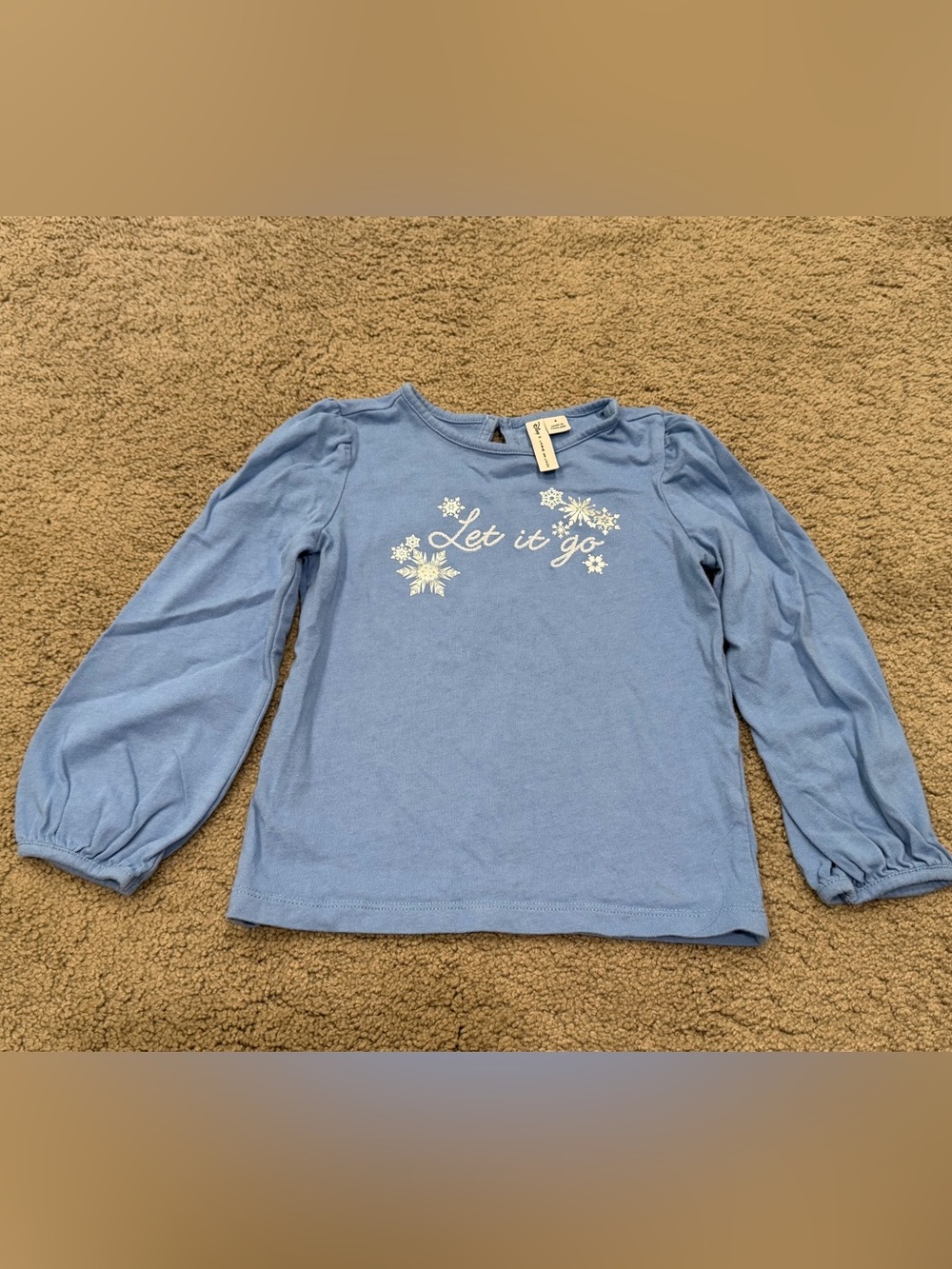 Disney Let It Go Snowflake Shirt